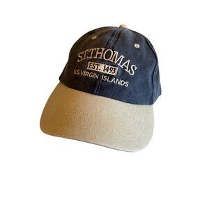 St. Thomas U.S. Virgin Islands‎ Embroidered Baseball Cap With Adjustable Strap